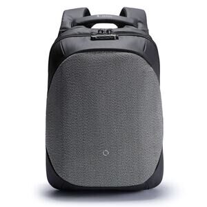 EUC KORIN $209 CLICKPACK PRO Slash Proof Waterproof Travel Backpack Silver Black